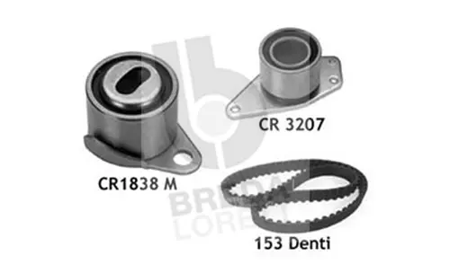 Kit de courroie crantée BREDA LORETT KCD0596