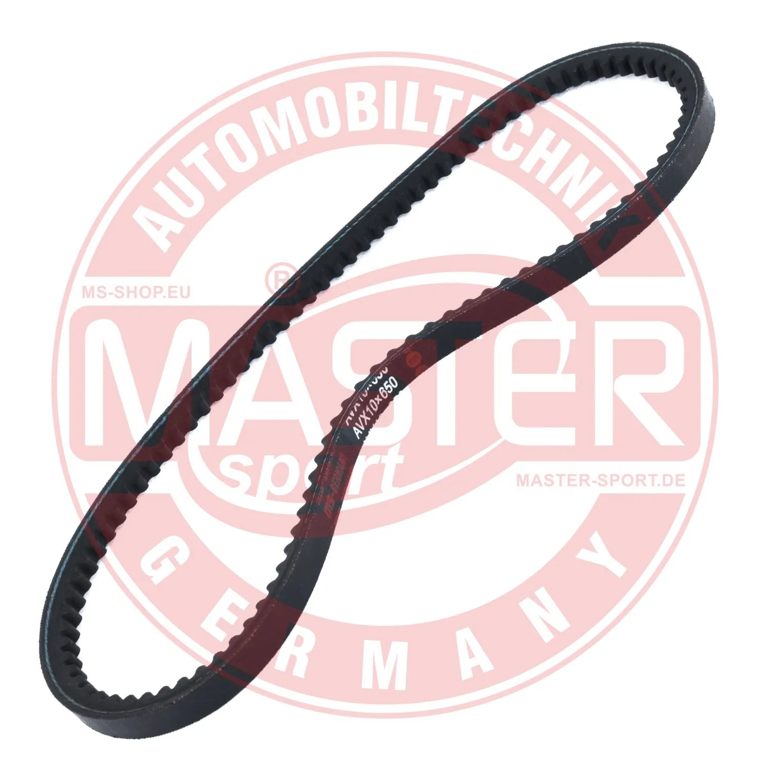 Courroie trapézoïdale MASTER-SPORT GERMANY AVX-10X650-PCS-MS