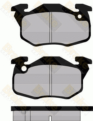 Kit de plaquettes de frein, frein à disque Brake ENGINEERING PA437