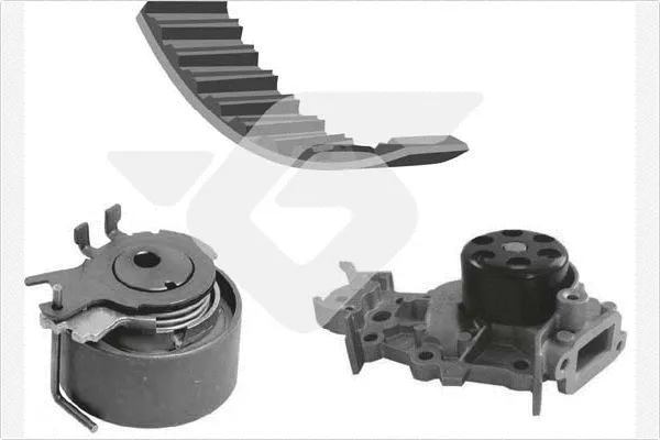 Pompe à eau + kit de courroie crantée HUTCHINSON KH 236WP65