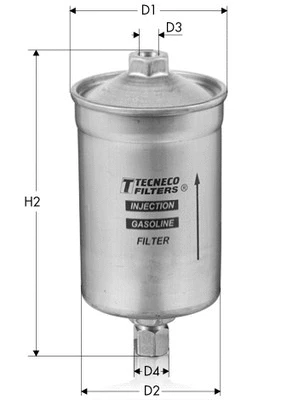 Filtre à carburant TECNECO FILTERS IN96