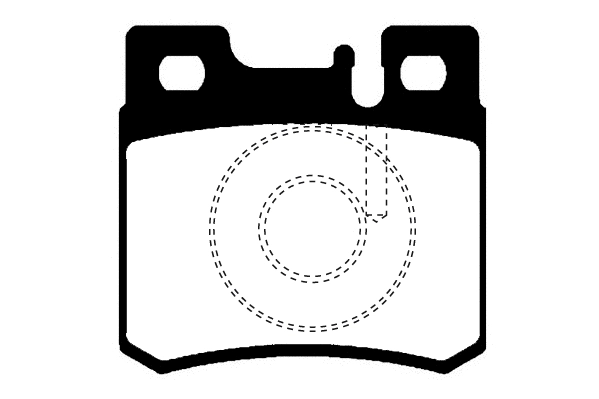 Kit de plaquettes de frein, frein à disque Technika 02050