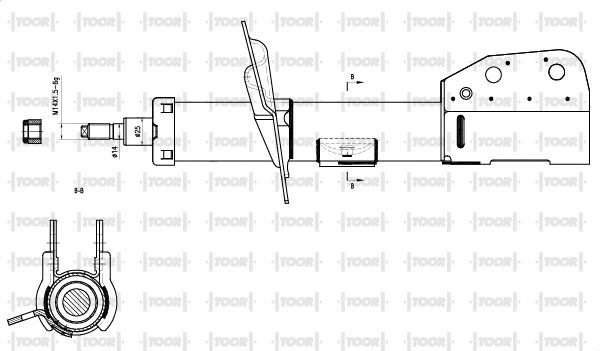 Amortisseur TOOR SG15131