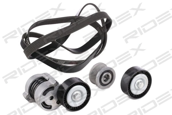 Jeu de courroies trapézoïdales à nervures RIDEX 542R0429