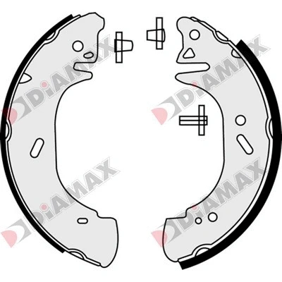 Jeu de mâchoires de frein DIAMAX N01068