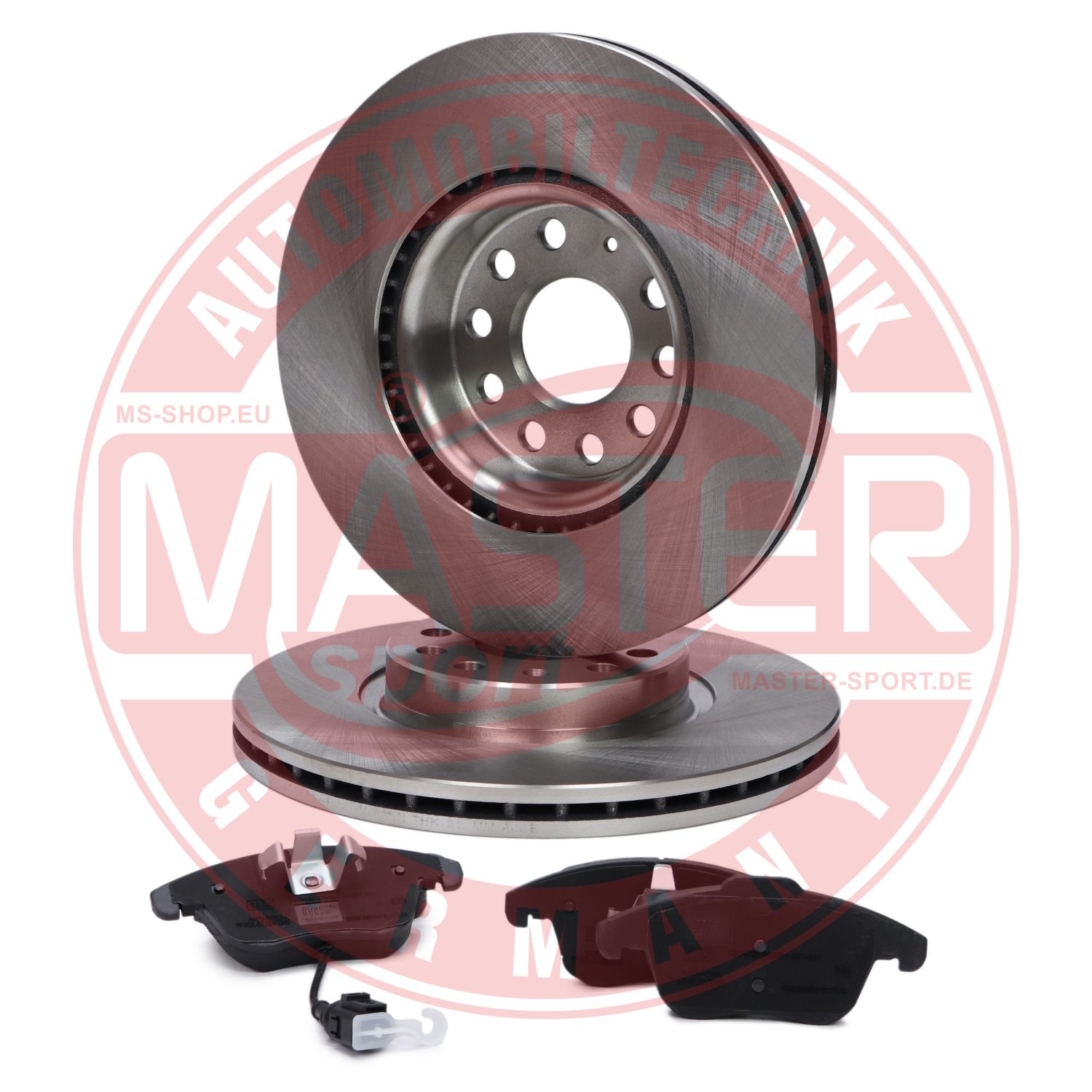 Kit de freins, frein à disques MASTER-SPORT GERMANY 202501582