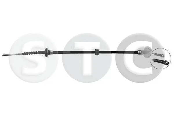 Tirette à câble, commande d'embrayage STC T481038