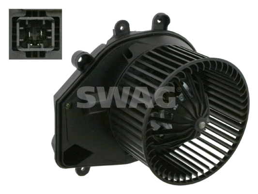 Pulseur d'air habitacle SWAG 30 92 6615