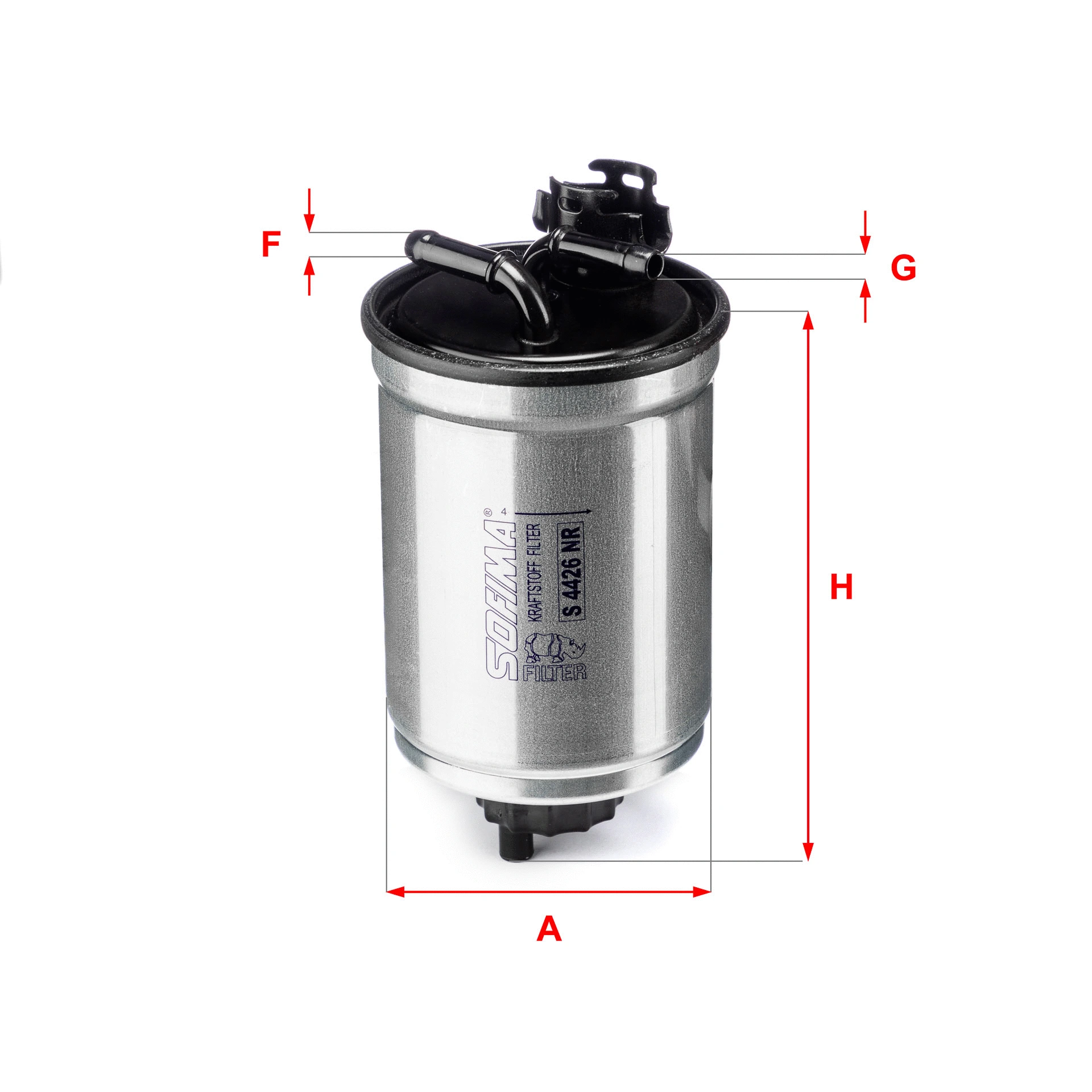 Filtre à carburant SOFIMA S 4426 NR