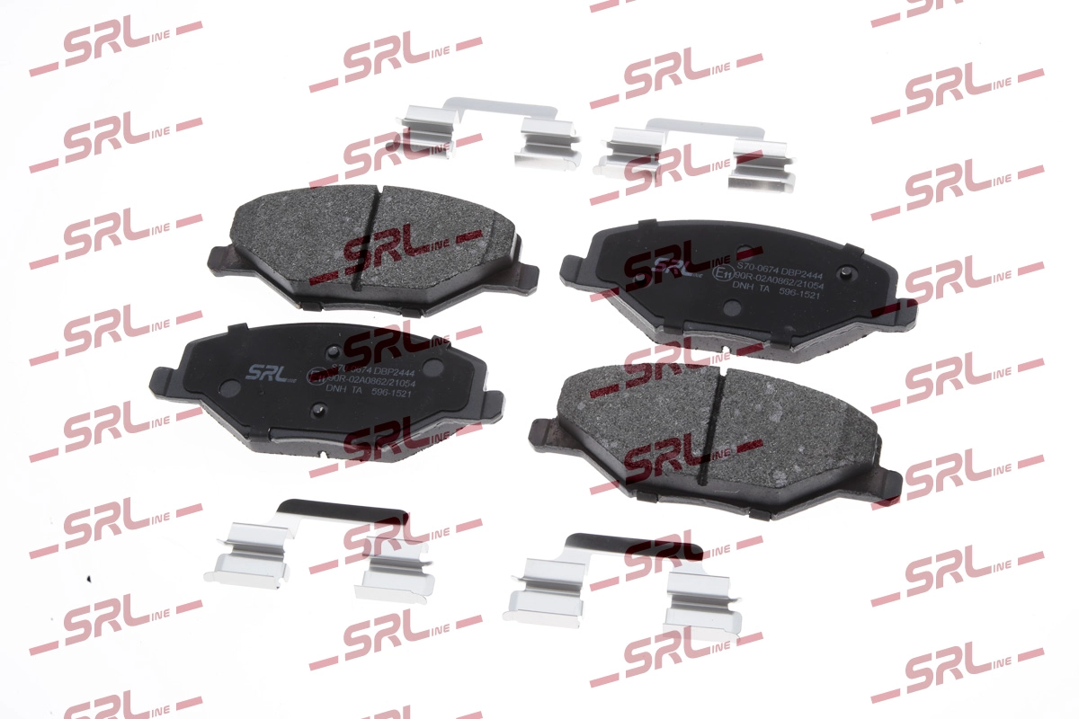 Kit de plaquettes de frein, frein à disque SRLine S70-0674