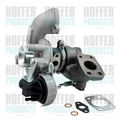 Turbocompresseur, suralimentation HOFFER 6900529