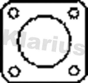 Joint, tuyau d'échappement KLARIUS 430938