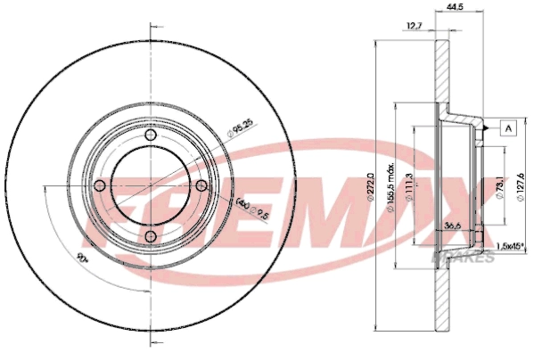 Disque de frein FREMAX BD-0881