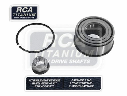 Kit de roulements de roue RCA FRANCE RCAK1149