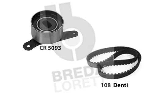 Kit de courroie crantée BREDA LORETT KCD0233