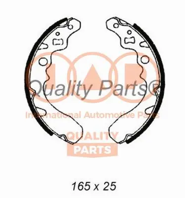 Jeu de mâchoires de frein IAP QUALITY PARTS 705-03061