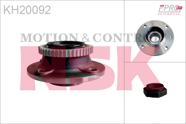 Kit de roulements de roue NSK KH20092