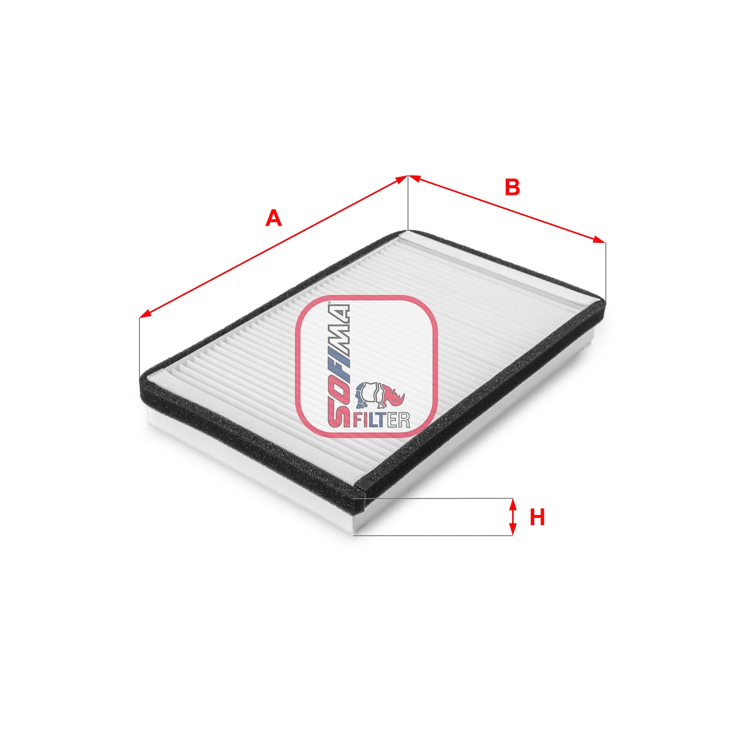 Filtre, air de l'habitacle SOFIMA S 3033 C