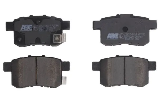 Kit de plaquettes de frein, frein à disque ABE C24017ABE-P