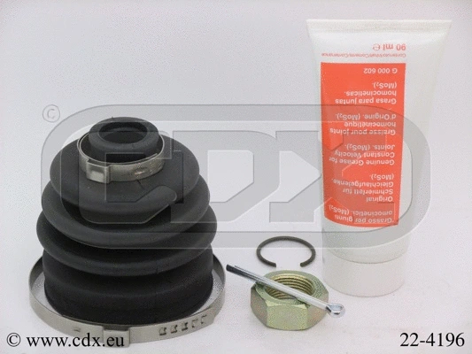 Jeu de joints-soufflets, arbre de commande CDX 22-4196