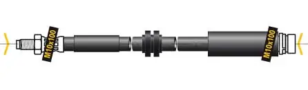 Flexible de frein MGA F6880