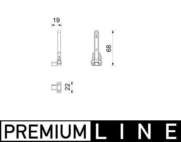 Capteur, température intérieur MAHLE ASE 42 000P