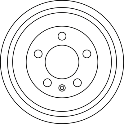 Tambour de frein ABTEX BDM910