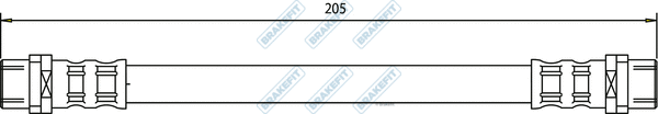 Flexible de frein APEC BHO4269