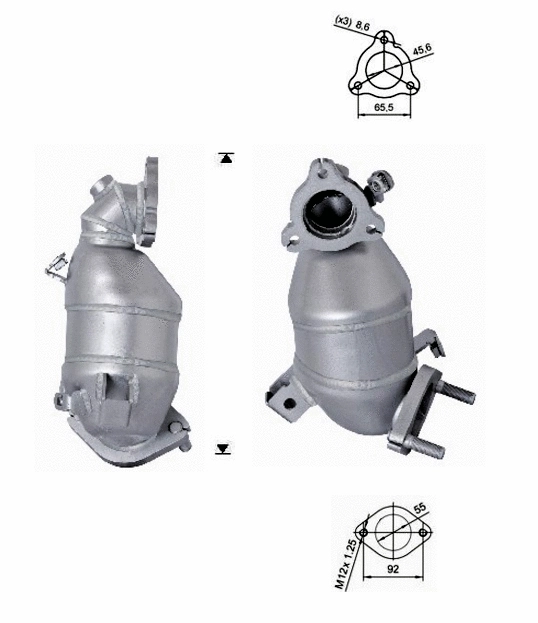 Catalyseur VEGAZ GmbH HUK-956