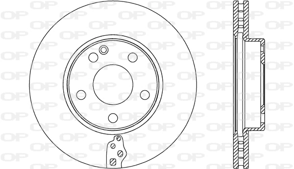 Disque de frein OPEN PARTS BDR2643.20