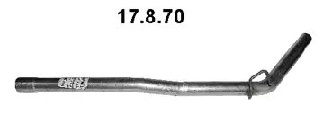 Tuyau d'échappement EBERSPÄCHER 17.8.70
