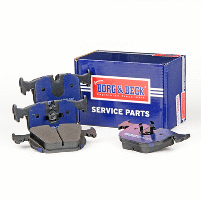Kit de plaquettes de frein, frein à disque BORG & BECK BBP1562