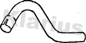 Tuyau d'échappement KLARIUS 110176