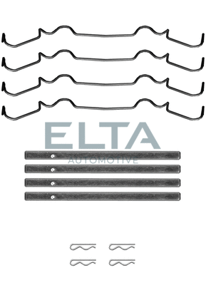 Kit d'accessoires, plaquette de frein à disque ELTA AUTOMOTIVE EA8798