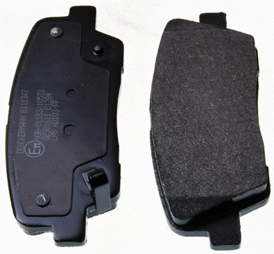 Kit de plaquettes de frein, frein à disque DENCKERMANN B111347