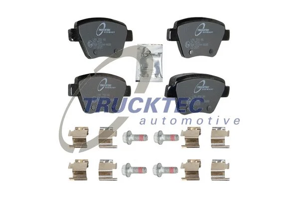 Kit de plaquettes de frein, frein à disque TRUCKTEC AUTOMOTIVE 07.35.247