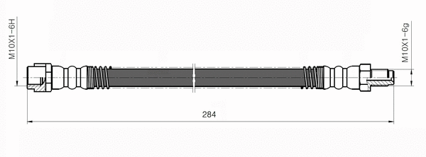 Flexible de frein National NBH6077