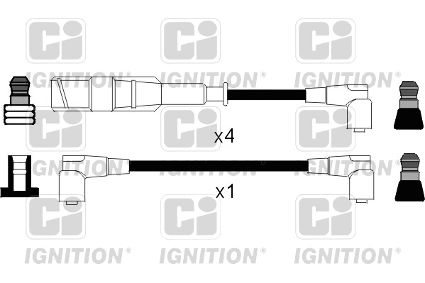Kit de câbles d'allumage QUINTON HAZELL XC463