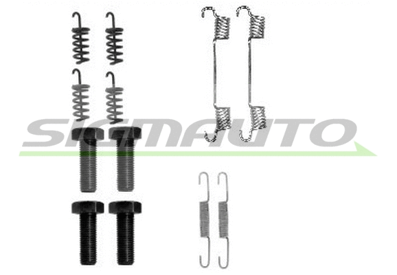 Kit d'accessoires, mâchoire de frein SIGMAUTO SK0865