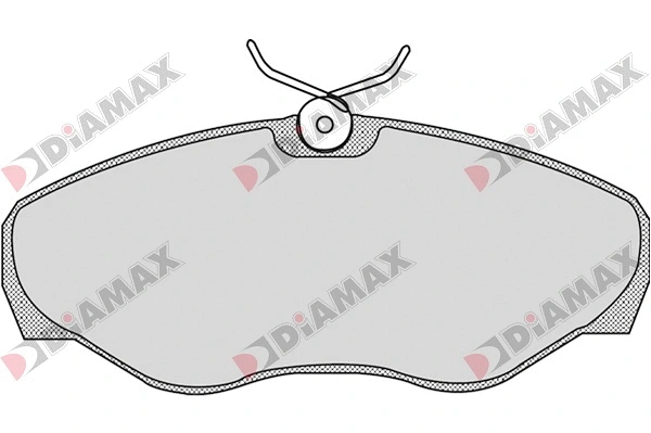 Kit de plaquettes de frein, frein à disque DIAMAX N09053