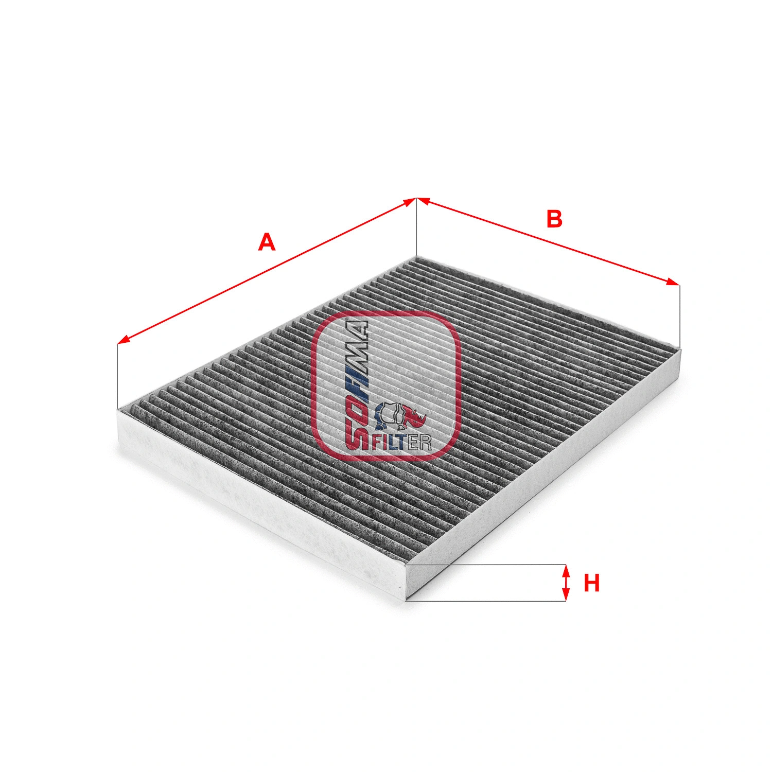 Filtre, air de l'habitacle SOFIMA S 4112 CA