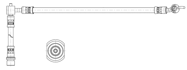 Flexible de frein CEF 512455