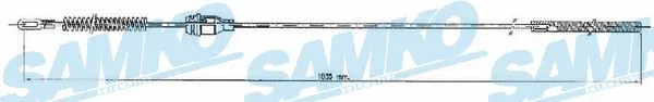 Tirette à câble, frein de stationnement SAMKO C0546B