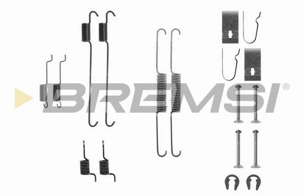 Kit d'accessoires, mâchoire de frein BREMSI SK0815