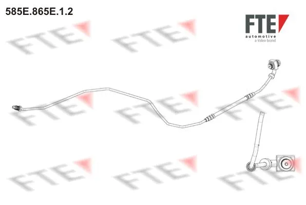 Flexible de frein FTE 9240797
