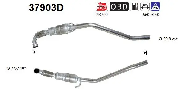 Catalyseur AS 37903D