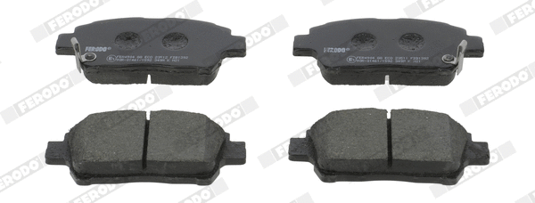 Kit de plaquettes de frein, frein à disque FERODO FDB1392