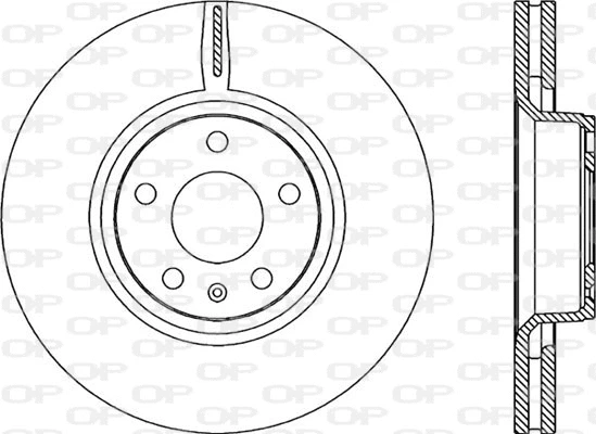 Disque de frein OPEN PARTS BDR2269.20
