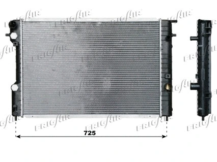 Radiateur, refroidissement du moteur FRIGAIR 0107.3067