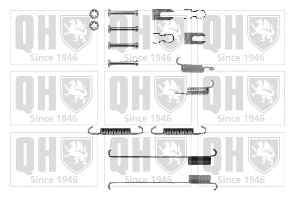 Kit d'accessoires, mâchoire de frein QUINTON HAZELL BFK320